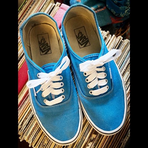 blue vans size 9